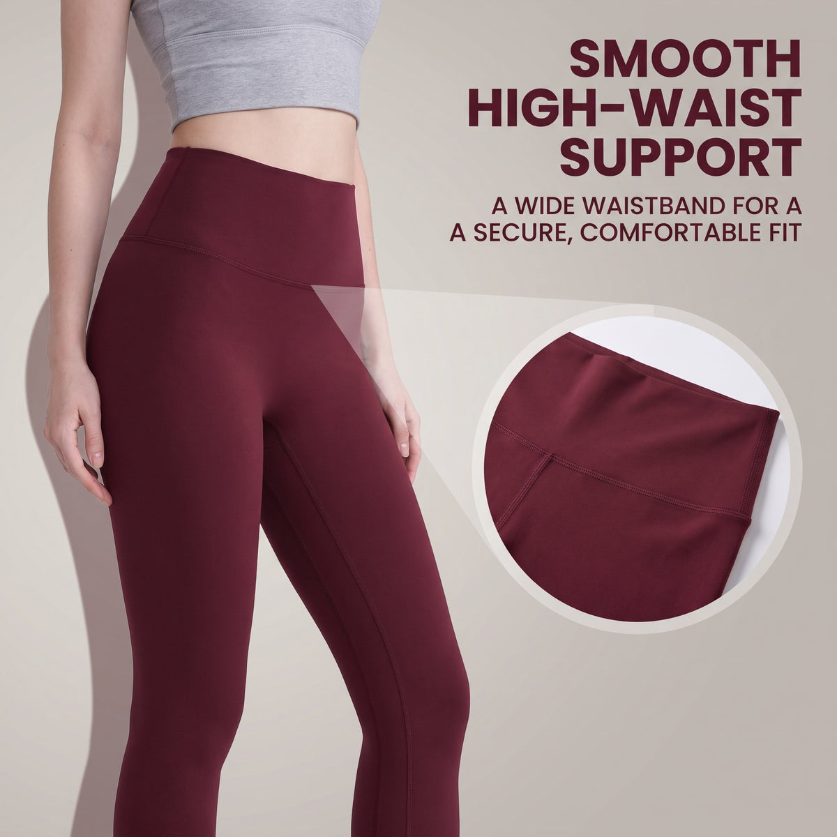 High Waisted Leggings with Pockets Women, Full Length Capri Buttery Soft Stretchy Yoga Pants