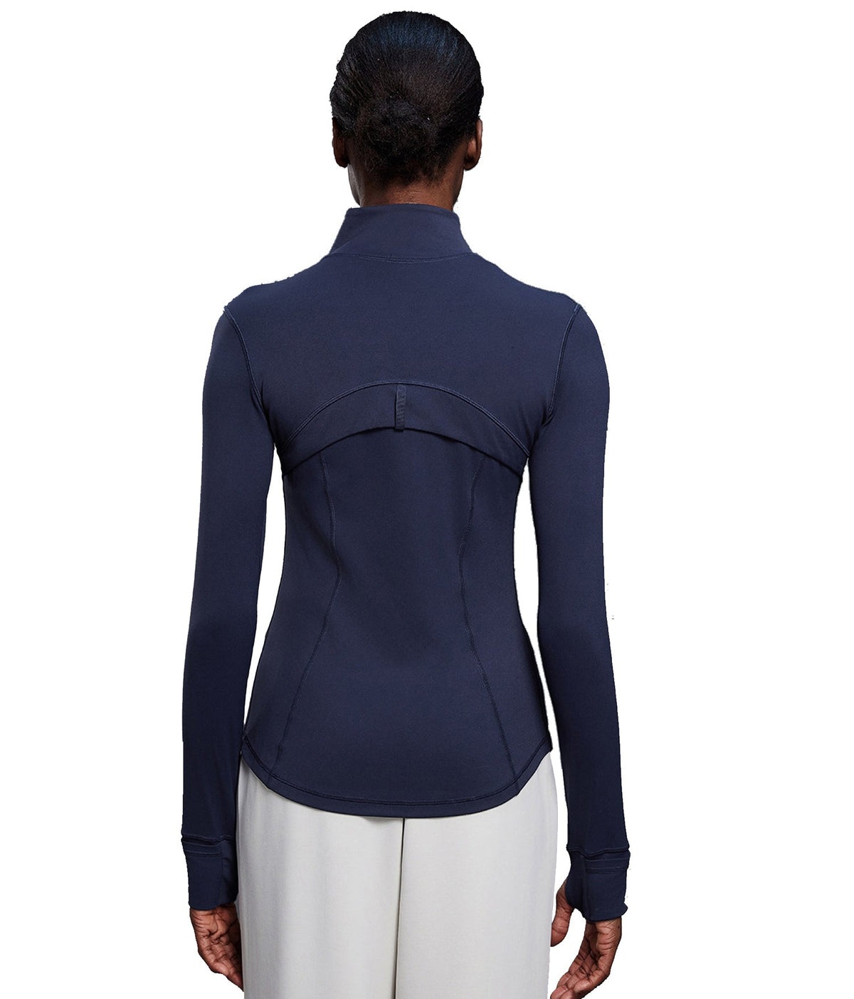 Unique Gift Women Yoga Jacket  2-in-1 Removable Teardrop Crystal Charm