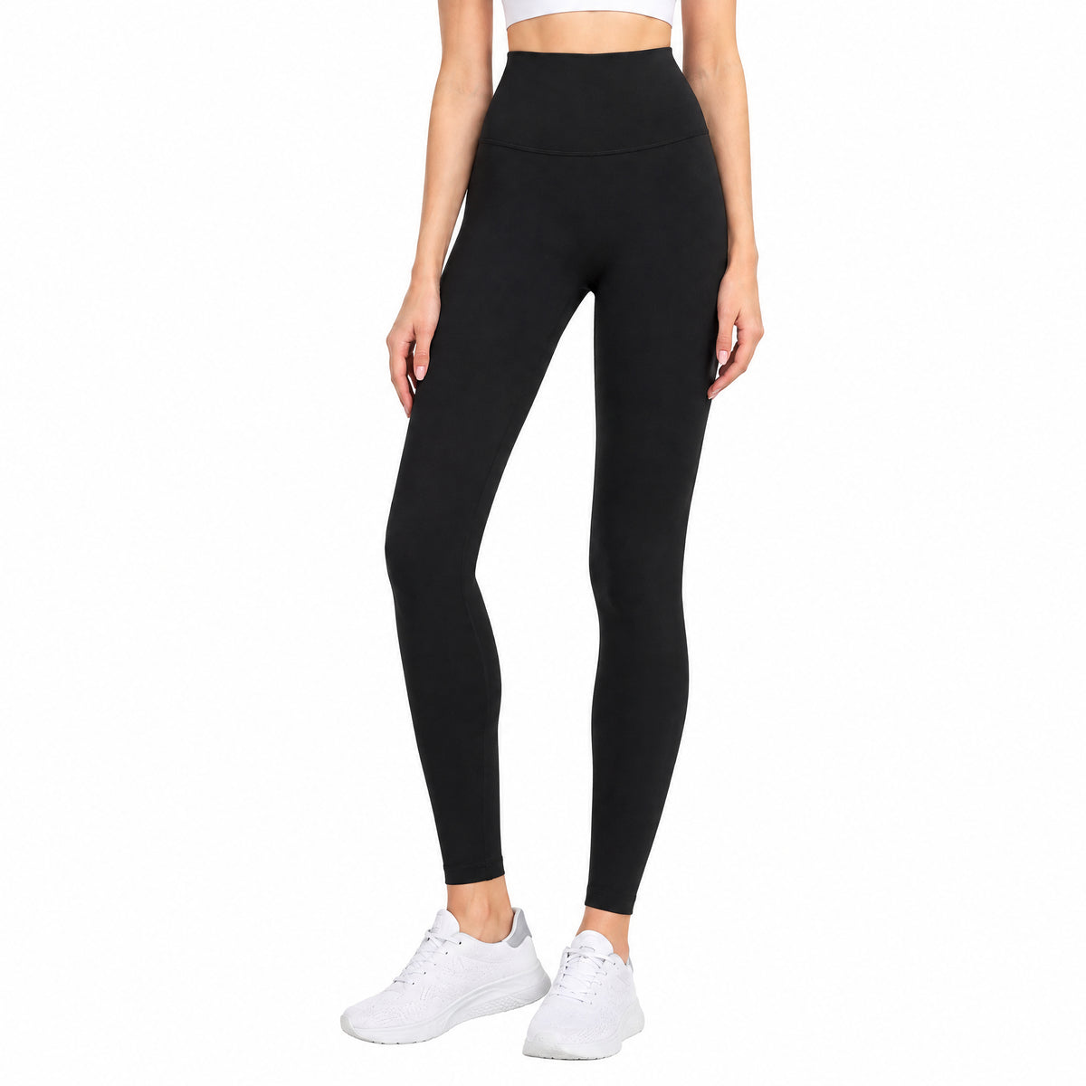 High Waisted Leggings with Pockets Women, Full Length Capri Buttery Soft Stretchy Yoga Pants