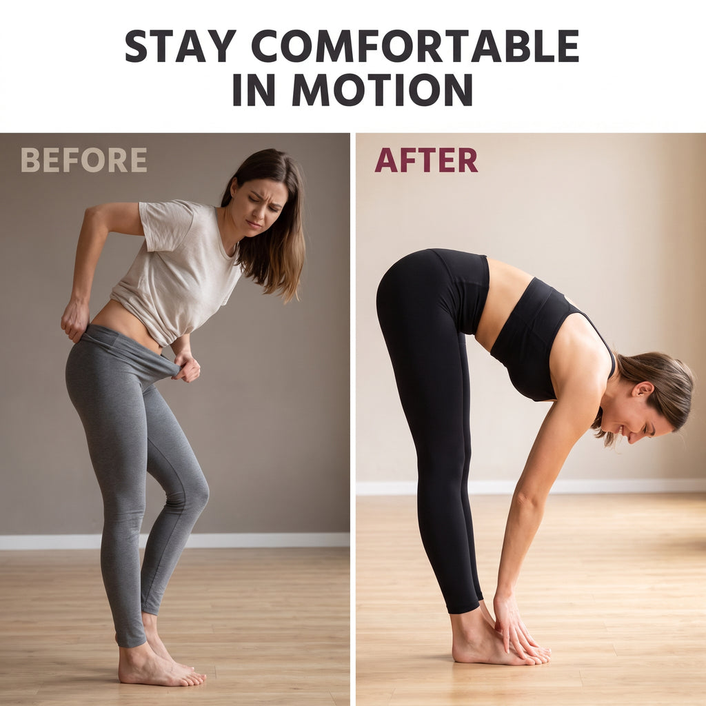 High Waisted Leggings with Pockets Women, Full Length Capri Buttery Soft Stretchy Yoga Pants